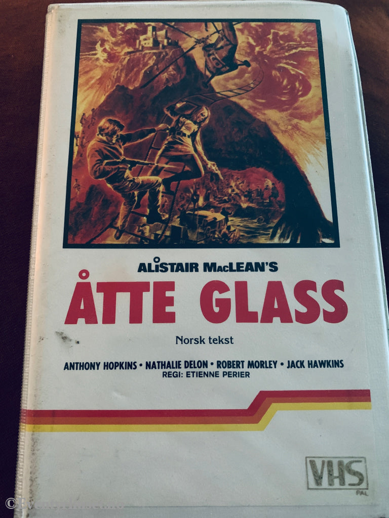 Åtte glass. 1974. VHS Big Box.