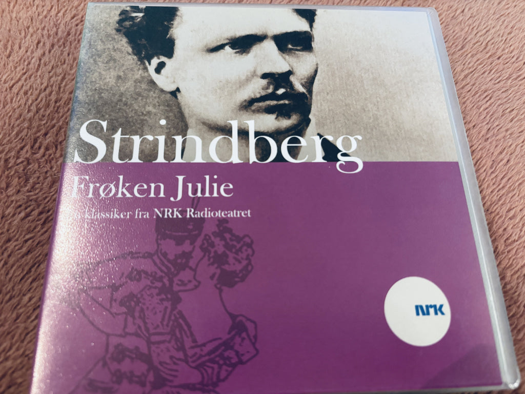 August Strindberg Frøken Julie. Lydbok på CD.