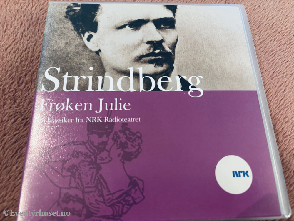 August Strindberg Frøken Julie. Lydbok på CD.