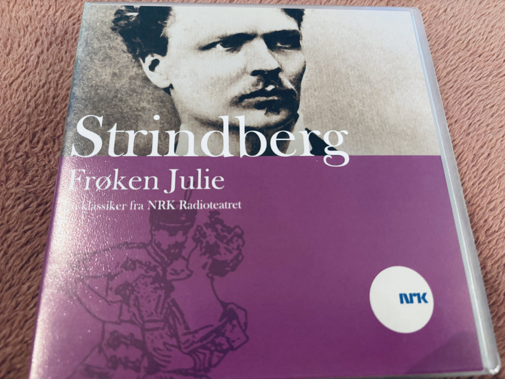 August Strindberg Frøken Julie. Lydbok på CD.