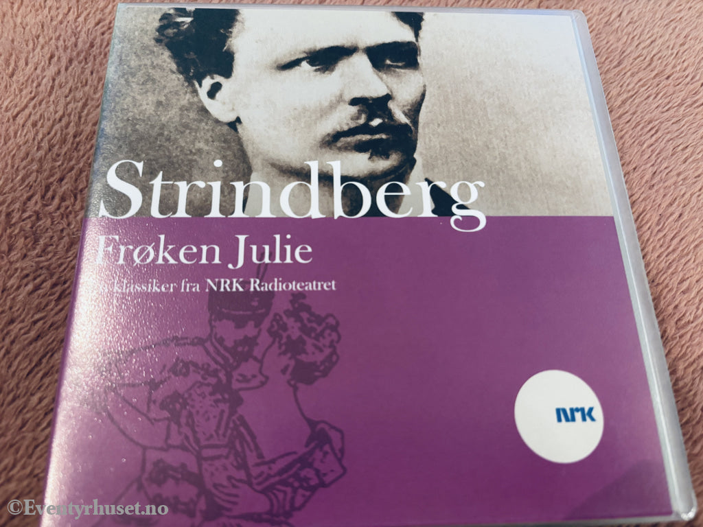 August Strindberg Frøken Julie. Lydbok på CD.