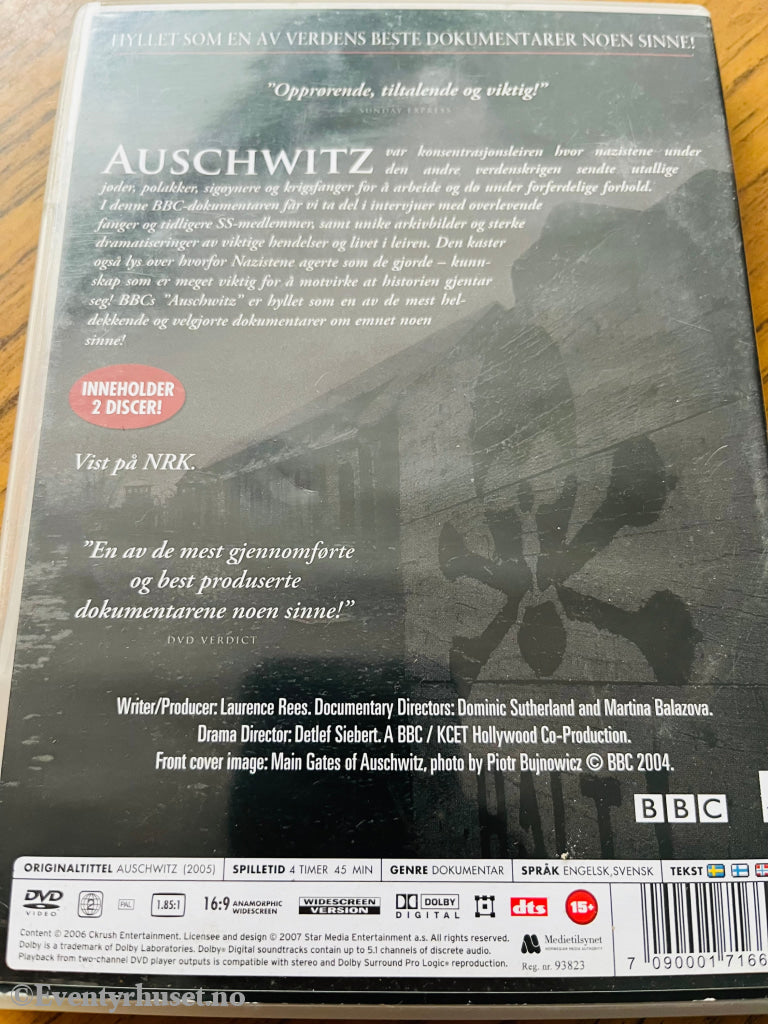 Auschwitz. Dvd. Dvd