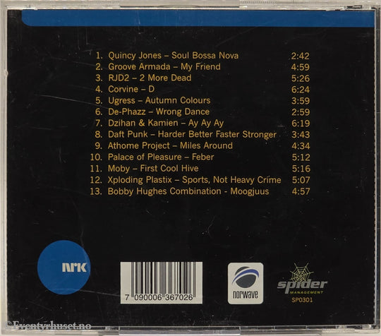 Autofil - Diverse Artister (2003). Musikk-CD.