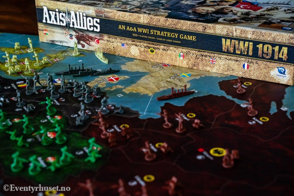 Avalon Hill board game Axis & Allies: 1914 *English Version* Games