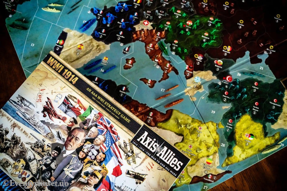 Avalon Hill board game Axis & Allies: 1914 *English Version* Games