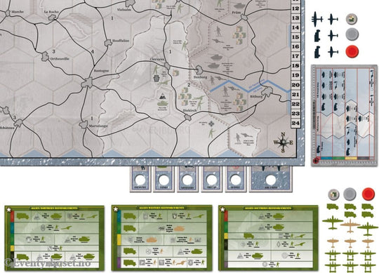 Avalon Hill board game Axis & Allies: Battle of the Bulge *English Version* Games