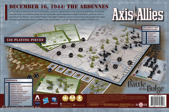 Avalon Hill board game Axis & Allies: Battle of the Bulge *English Version* Games