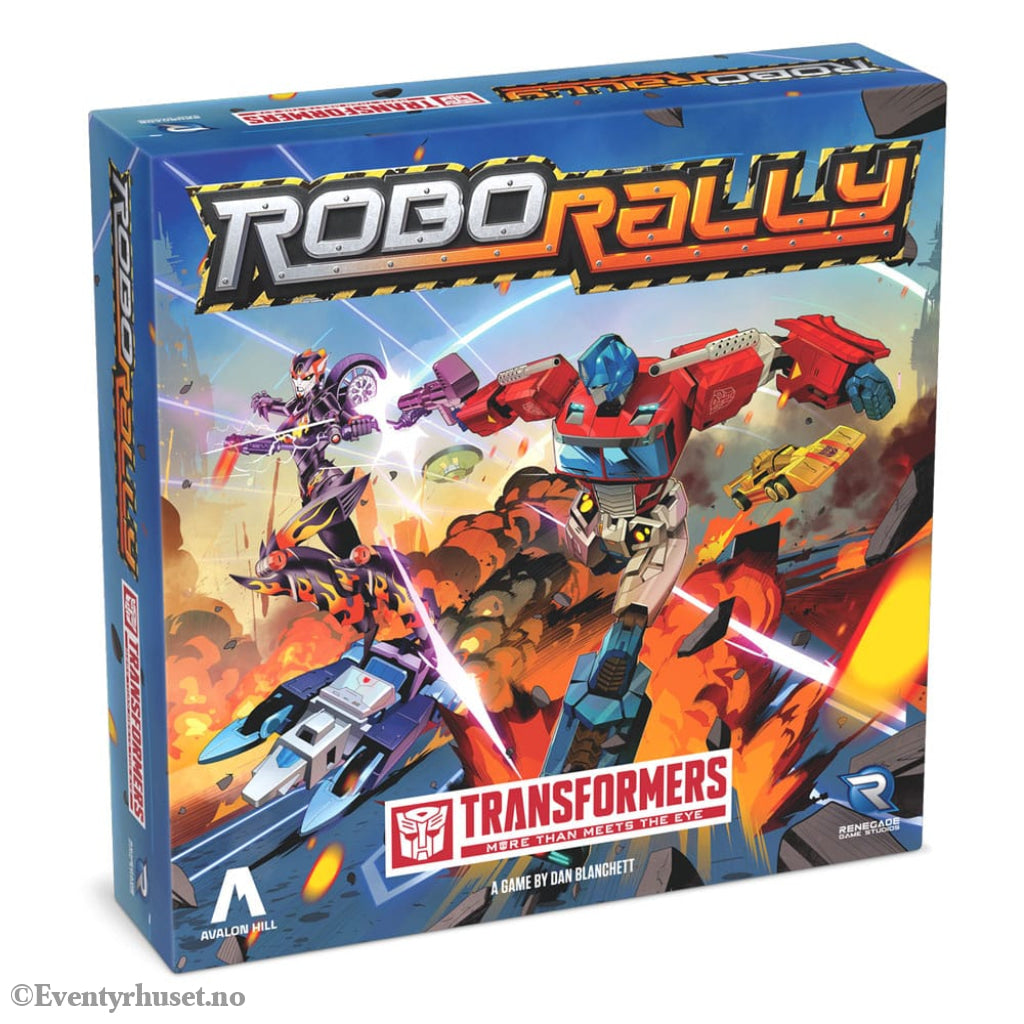 Avalon Hill board game Robo Rally Transformers *English Version* Games
