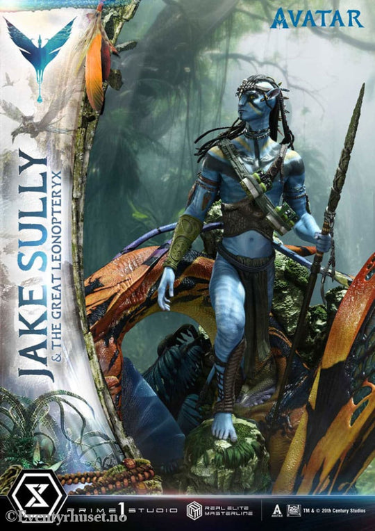 Avatar (Film) Real Elite Masterline Series Statue 1/4 Jake Sully & The Great Leonopteryx 87 cm Collectibles