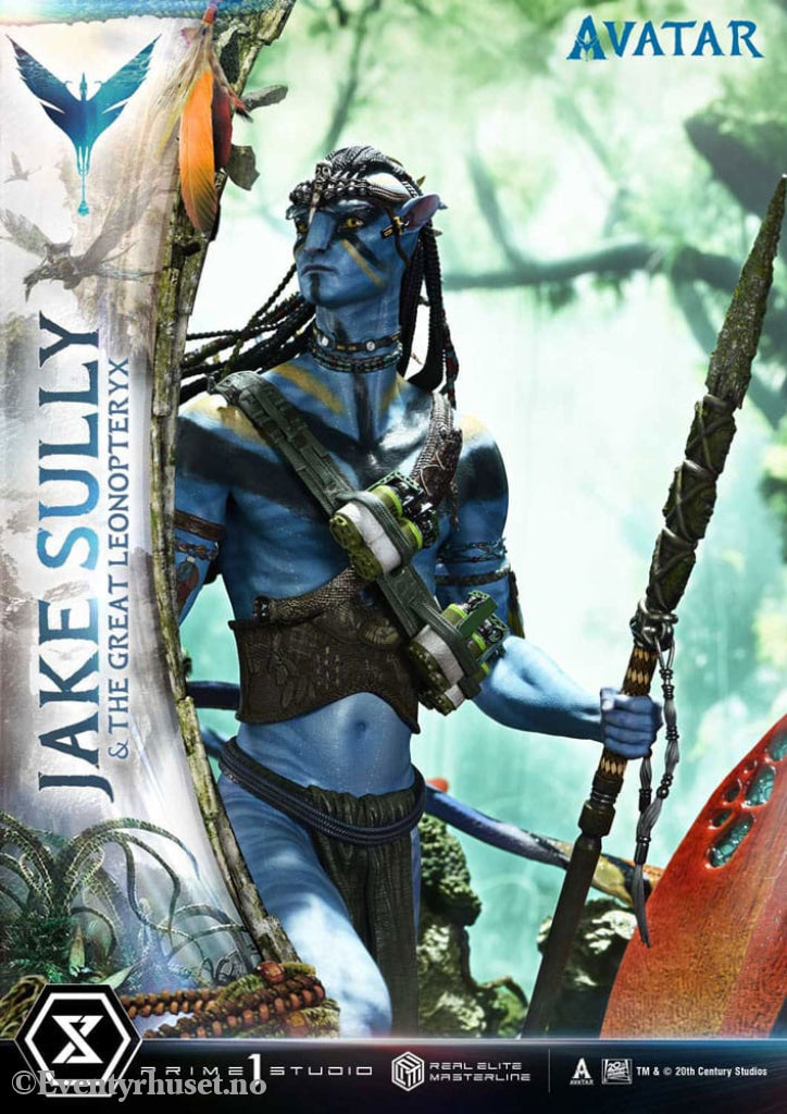 Avatar (Film) Real Elite Masterline Series Statue 1/4 Jake Sully & The Great Leonopteryx 87 cm Collectibles