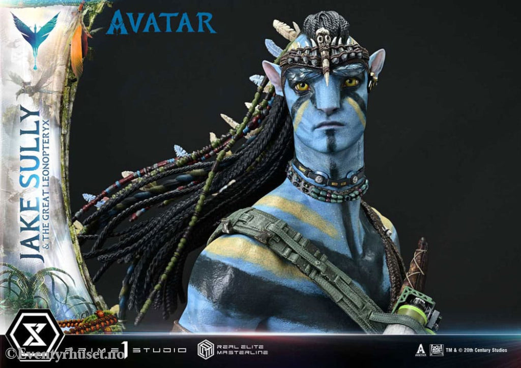 Avatar (Film) Real Elite Masterline Series Statue 1/4 Jake Sully & The Great Leonopteryx 87 cm Collectibles