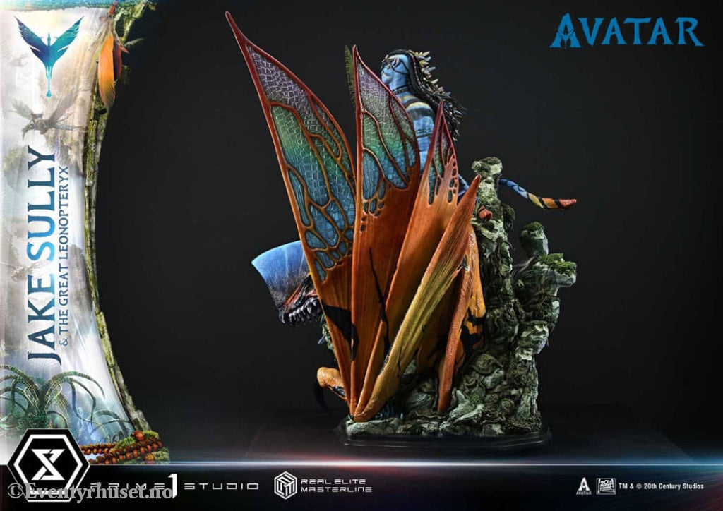 Avatar (Film) Real Elite Masterline Series Statue 1/4 Jake Sully & The Great Leonopteryx 87 cm Collectibles