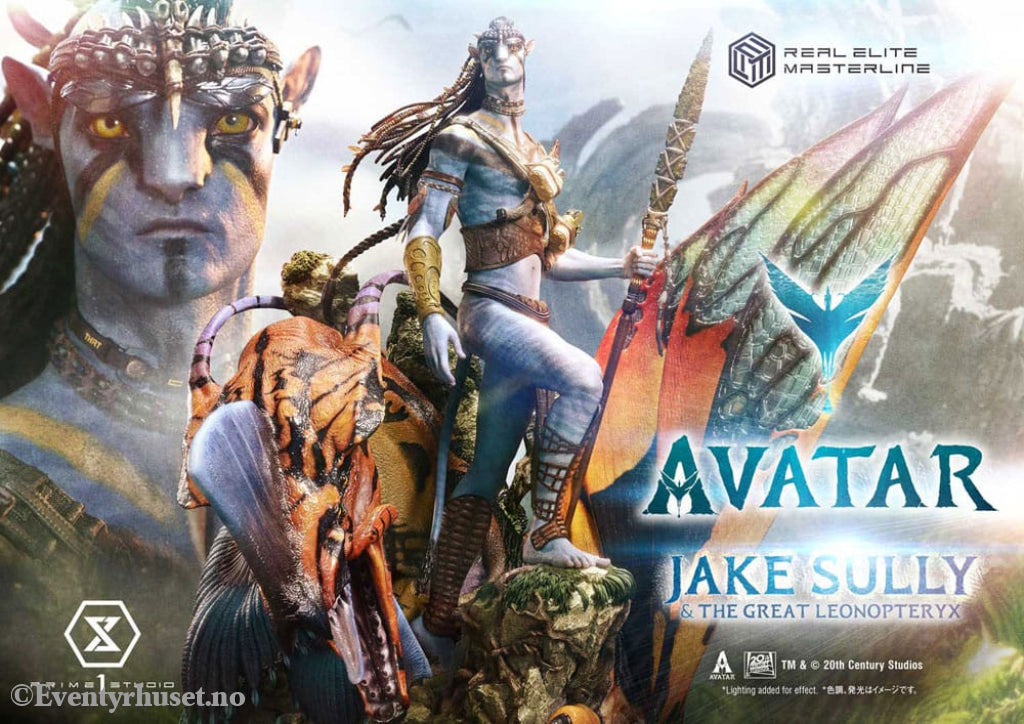 Avatar (Film) Real Elite Masterline Series Statue 1/4 Jake Sully & The Great Leonopteryx 87 cm Collectibles