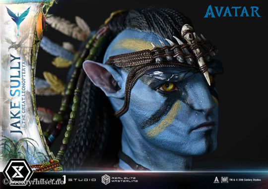 Avatar (Film) Real Elite Masterline Series Statue 1/4 Jake Sully & The Great Leonopteryx 87 cm Collectibles