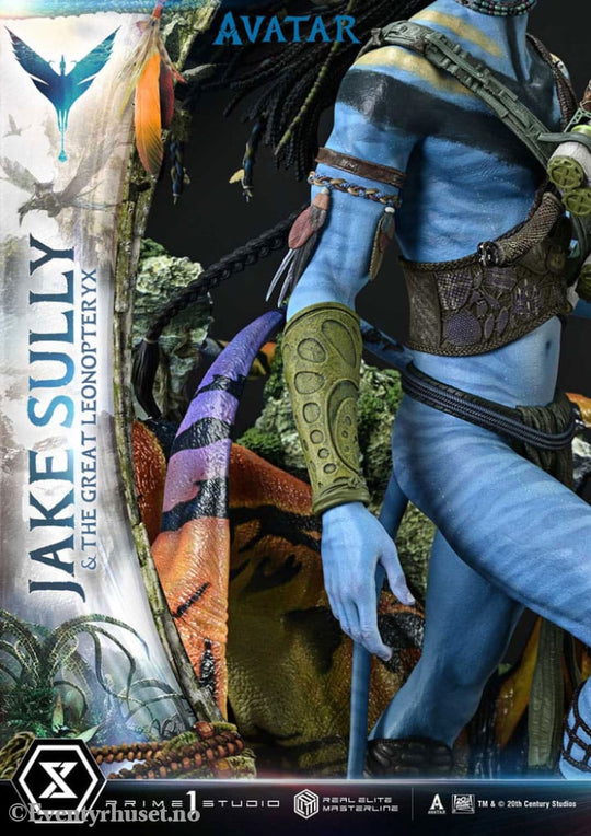 Avatar (Film) Real Elite Masterline Series Statue 1/4 Jake Sully & The Great Leonopteryx 87 cm Collectibles
