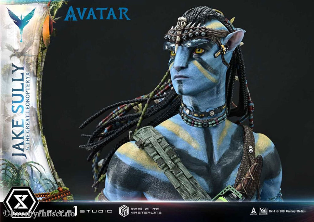 Avatar (Film) Real Elite Masterline Series Statue 1/4 Jake Sully & The Great Leonopteryx 87 cm Collectibles
