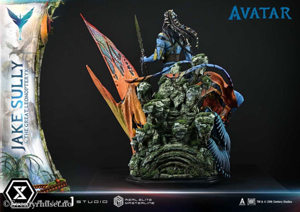 Avatar (Film) Real Elite Masterline Series Statue 1/4 Jake Sully & The Great Leonopteryx 87 cm Collectibles