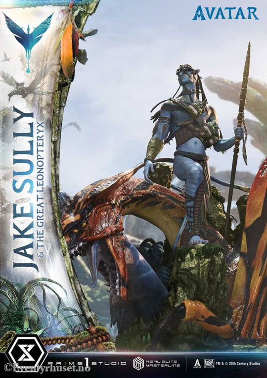 Avatar (Film) Real Elite Masterline Series Statue 1/4 Jake Sully & The Great Leonopteryx 87 cm Collectibles