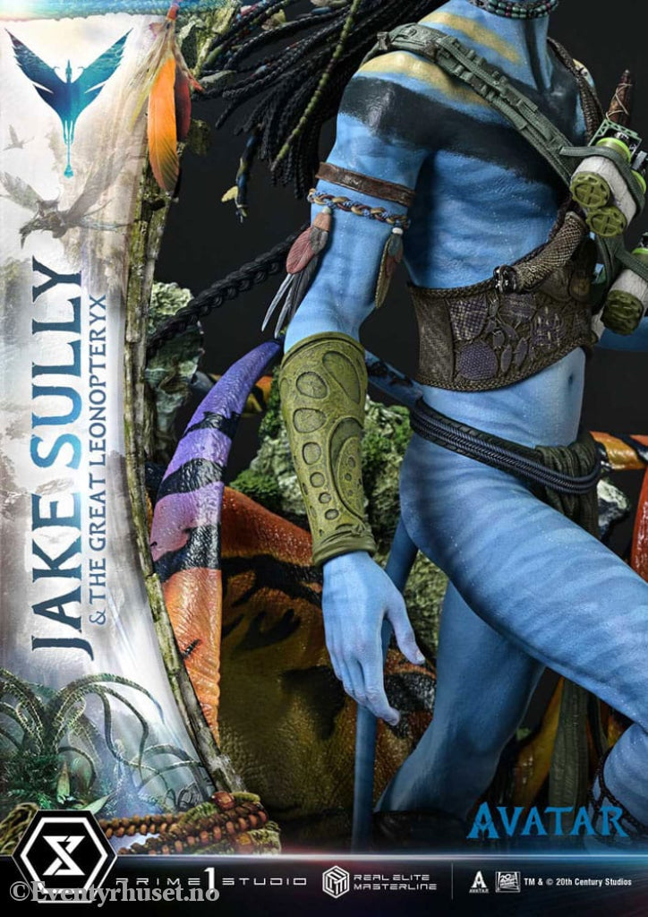 Avatar (Film) Real Elite Masterline Series Statue 1/4 Jake Sully & The Great Leonopteryx 87 cm Collectibles