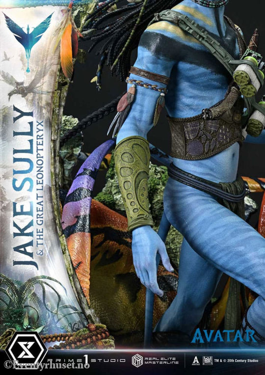 Avatar (Film) Real Elite Masterline Series Statue 1/4 Jake Sully & The Great Leonopteryx 87 cm Collectibles
