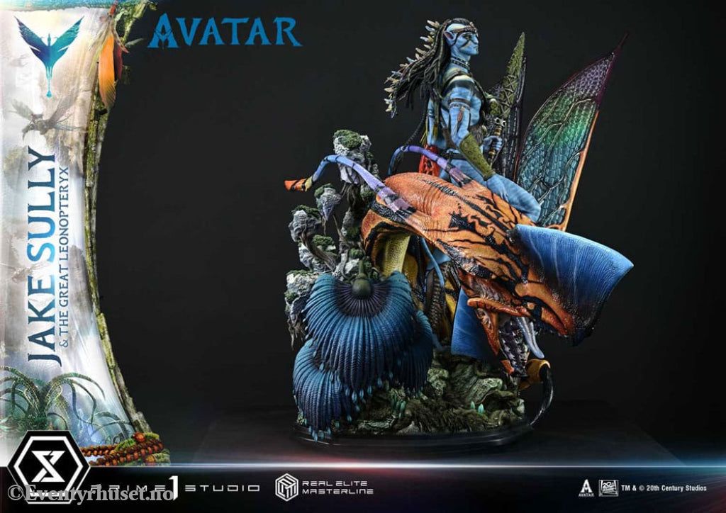 Avatar (Film) Real Elite Masterline Series Statue 1/4 Jake Sully & The Great Leonopteryx 87 cm Collectibles