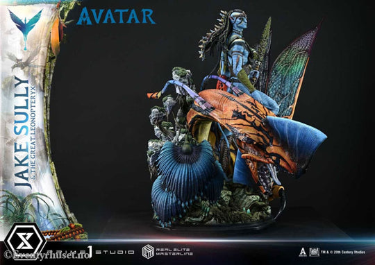 Avatar (Film) Real Elite Masterline Series Statue 1/4 Jake Sully & The Great Leonopteryx 87 cm Collectibles