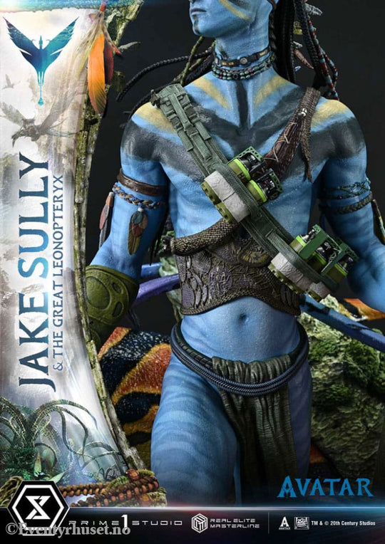 Avatar (Film) Real Elite Masterline Series Statue 1/4 Jake Sully & The Great Leonopteryx 87 cm Collectibles