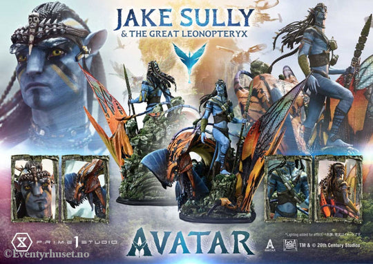 Avatar (Film) Real Elite Masterline Series Statue 1/4 Jake Sully & The Great Leonopteryx 87 cm Collectibles