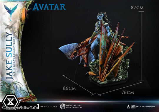 Avatar (Film) Real Elite Masterline Series Statue 1/4 Jake Sully & The Great Leonopteryx 87 cm Collectibles