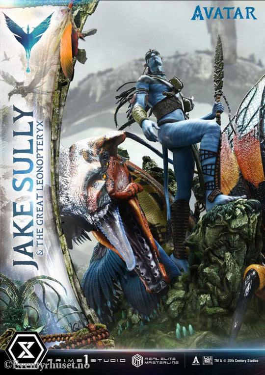 Avatar (Film) Real Elite Masterline Series Statue 1/4 Jake Sully & The Great Leonopteryx 87 cm Collectibles