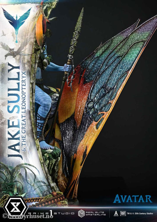 Avatar (Film) Real Elite Masterline Series Statue 1/4 Jake Sully & The Great Leonopteryx 87 cm Collectibles