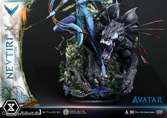 Avatar (Film) Real Elite Masterline Series Statue 1/4 Neytiri & Thanator Deluxe Bonus Version 75 cm Collectibles