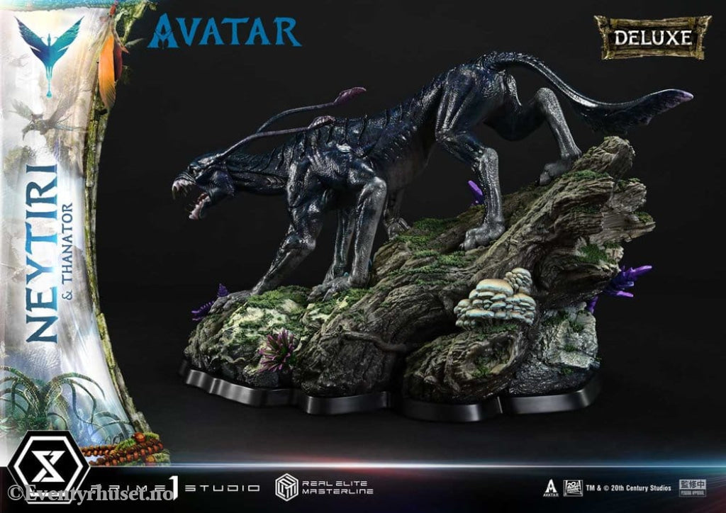 Avatar (Film) Real Elite Masterline Series Statue 1/4 Neytiri & Thanator Deluxe Bonus Version 75 cm Collectibles