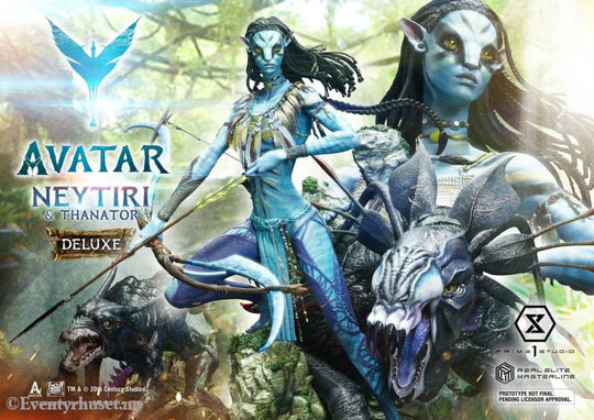 Avatar (Film) Real Elite Masterline Series Statue 1/4 Neytiri & Thanator Deluxe Bonus Version 75 cm Collectibles