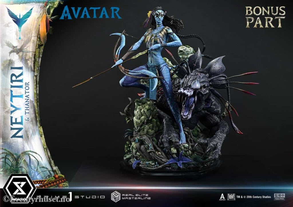 Avatar (Film) Real Elite Masterline Series Statue 1/4 Neytiri & Thanator Deluxe Bonus Version 75 cm Collectibles