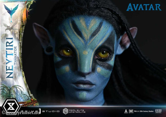 Avatar (Film) Real Elite Masterline Series Statue 1/4 Neytiri & Thanator Deluxe Bonus Version 75 cm Collectibles