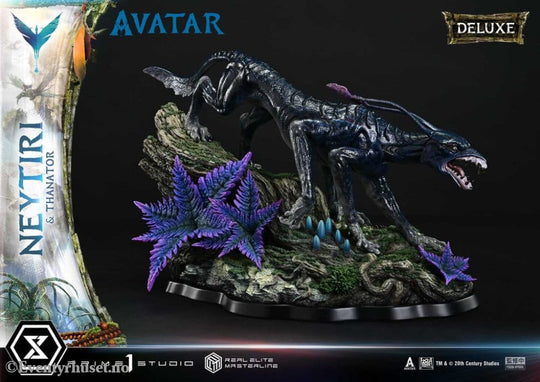 Avatar (Film) Real Elite Masterline Series Statue 1/4 Neytiri & Thanator Deluxe Bonus Version 75 cm Collectibles