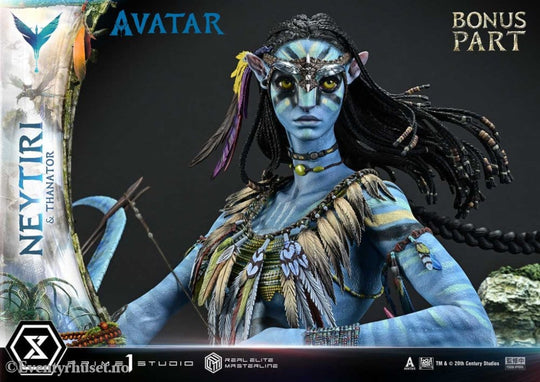 Avatar (Film) Real Elite Masterline Series Statue 1/4 Neytiri & Thanator Deluxe Bonus Version 75 cm Collectibles