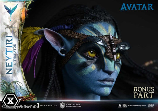 Avatar (Film) Real Elite Masterline Series Statue 1/4 Neytiri & Thanator Deluxe Bonus Version 75 cm Collectibles