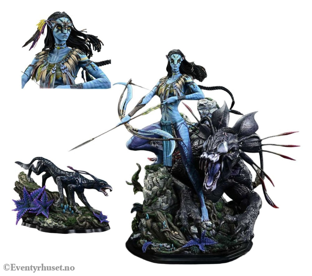 Avatar (Film) Real Elite Masterline Series Statue 1/4 Neytiri & Thanator Deluxe Bonus Version 75 cm Collectibles