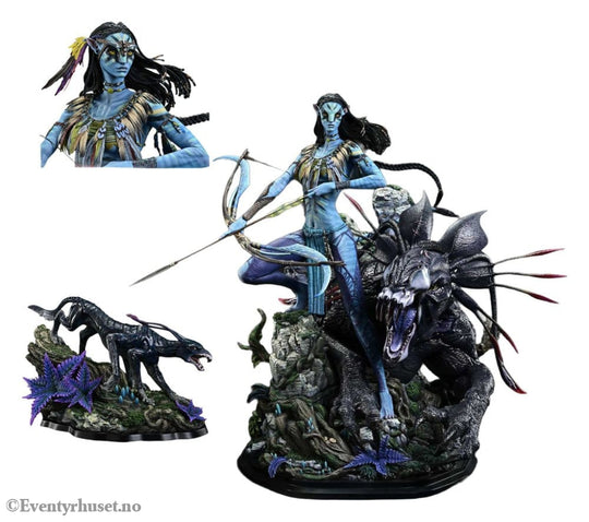 Avatar (Film) Real Elite Masterline Series Statue 1/4 Neytiri & Thanator Deluxe Bonus Version 75 cm Collectibles