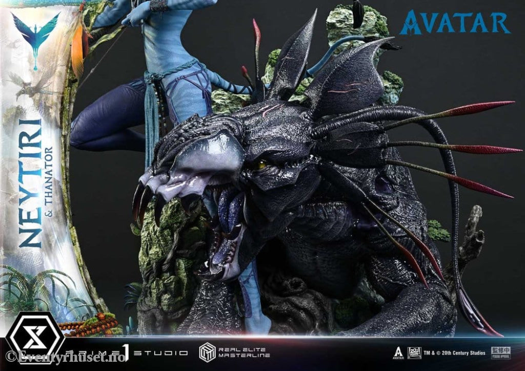 Avatar (Film) Real Elite Masterline Series Statue 1/4 Neytiri & Thanator Deluxe Version 75 cm Collectibles