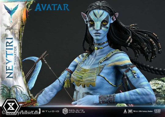 Avatar (Film) Real Elite Masterline Series Statue 1/4 Neytiri & Thanator Deluxe Version 75 cm Collectibles