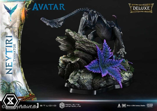 Avatar (Film) Real Elite Masterline Series Statue 1/4 Neytiri & Thanator Deluxe Version 75 cm Collectibles