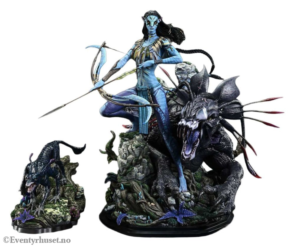 Avatar (Film) Real Elite Masterline Series Statue 1/4 Neytiri & Thanator Deluxe Version 75 cm Collectibles