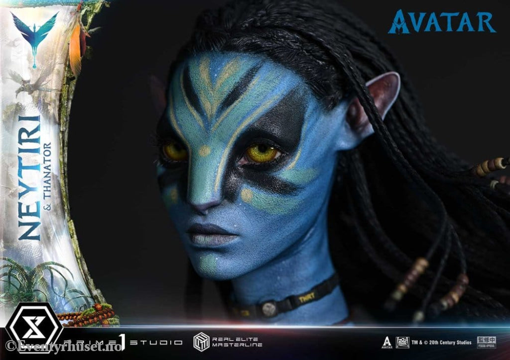 Avatar (Film) Real Elite Masterline Series Statue 1/4 Neytiri & Thanator Deluxe Version 75 cm Collectibles