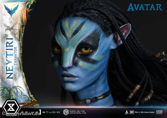 Avatar (Film) Real Elite Masterline Series Statue 1/4 Neytiri & Thanator Deluxe Version 75 cm Collectibles