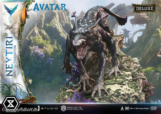 Avatar (Film) Real Elite Masterline Series Statue 1/4 Neytiri & Thanator Deluxe Version 75 cm Collectibles