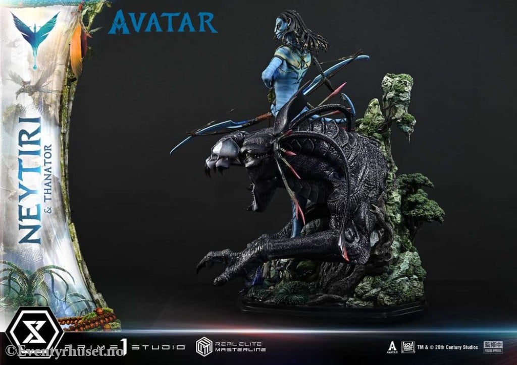 Avatar (Film) Real Elite Masterline Series Statue 1/4 Neytiri & Thanator Deluxe Version 75 cm Collectibles