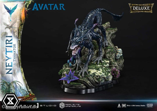 Avatar (Film) Real Elite Masterline Series Statue 1/4 Neytiri & Thanator Deluxe Version 75 cm Collectibles